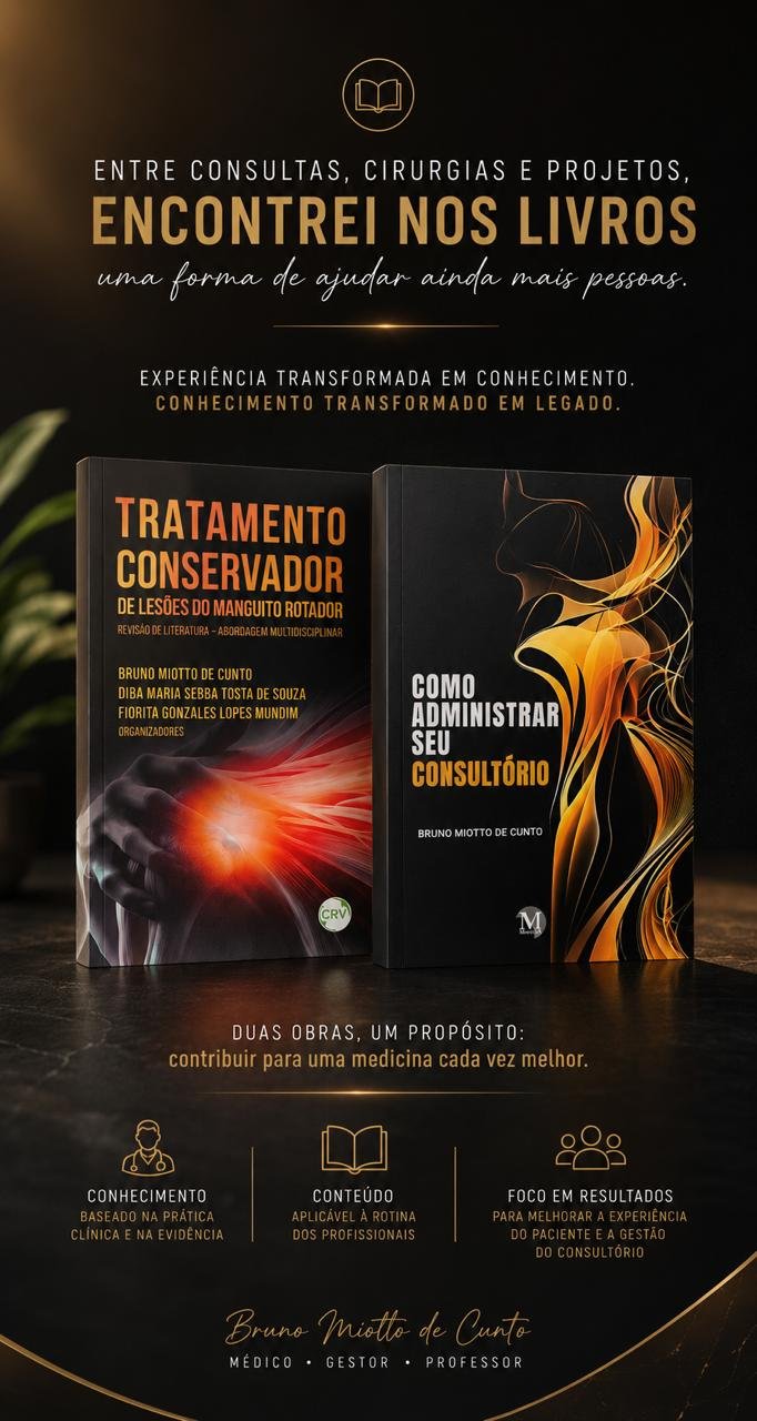 Livros Dr. Bruno de Cunto